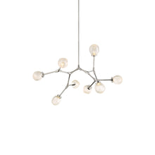 Load image into Gallery viewer, Catalyst LED Chandelier in 8-Light/Polished Nickel.