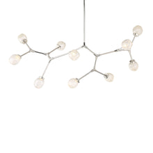 Load image into Gallery viewer, Catalyst LED Chandelier in 10-Light/Polished Nickel.