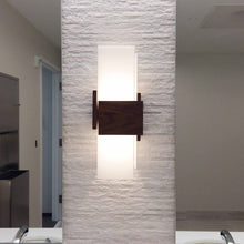 Load image into Gallery viewer, Acuo LED Wall Light in bathroom.