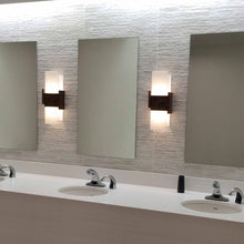 Load image into Gallery viewer, Acuo LED Wall Light in bathroom.