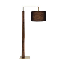 Load image into Gallery viewer, Altus Floor Lamp in Brushed Brass/Walnut/Black Amaretto.