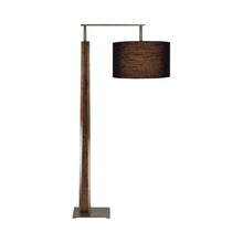 Load image into Gallery viewer, Altus Floor Lamp in Oiled Bronze/Walnut/Black Amaretto.