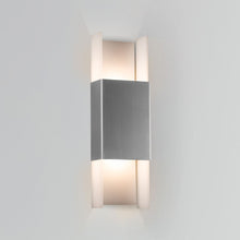 Load image into Gallery viewer, Ansa Outdoor LED Up and Down Wall Light in Detail.