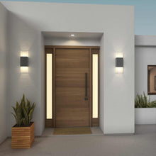 Load image into Gallery viewer, Ansa Outdoor LED Up and Down Wall Light Outside Area.