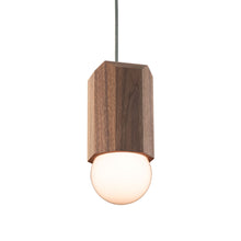 Load image into Gallery viewer, Bimar Pendant Light in Walnut.