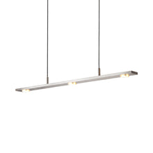 Load image into Gallery viewer, Brevis LED Linear Pendant Light in Brushed Aluminum (42-Inch).