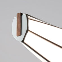 Load image into Gallery viewer, Lenis LED Linear Pendant Light in Detail.