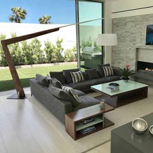 Load image into Gallery viewer, Valeo LED Floor Lamp in living room.