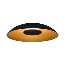 Load image into Gallery viewer, Volo LED Flush Mount Ceiling Light in Noir.