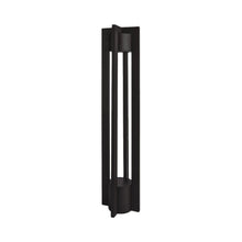 Load image into Gallery viewer, Chamber LED Bollard in Black/Aluminum.