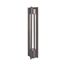 Load image into Gallery viewer, Chamber LED Bollard in Bronze/Aluminum.