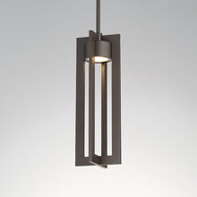 Load image into Gallery viewer, Chamber Outdoor LED Pendant Light in Detail.