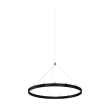 Load image into Gallery viewer, Chandelier in Small/Black and White.