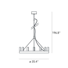 Load image into Gallery viewer, Chandelier - line-drawing.