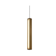 Load image into Gallery viewer, Chaos LED Pendant Light in Medium/Aged Brass.