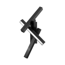 Load image into Gallery viewer, Chaos LED Wall Light in Black.