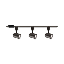 Load image into Gallery viewer, Charge 3-Light LED Track Light Kit in Black.
