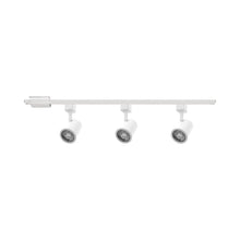 Load image into Gallery viewer, Charge 3-Light LED Track Light Kit in White.