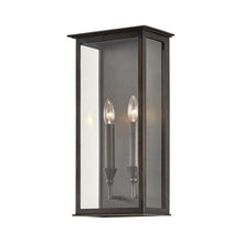 Load image into Gallery viewer, Chauncey Outdoor Wall Light in Vintage Bronze (2-Light).