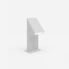 Load image into Gallery viewer, Chilone Outdoor LED Floor Lamp in White Ral9002 (18-inch).