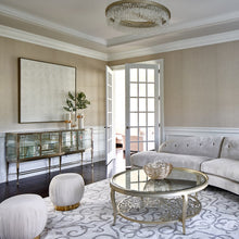 Load image into Gallery viewer, Chime Pendant Light in living room.