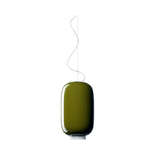 Load image into Gallery viewer, Chouchin 2 LED Pendant Light in Green.