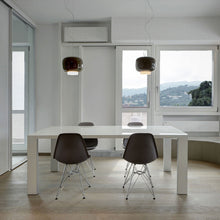 Load image into Gallery viewer, Chouchin 3 LED Pendant Light in dining room.