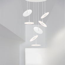 Load image into Gallery viewer, Circa LED Multi-Light Pendant Light in Graphite.
