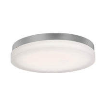 Load image into Gallery viewer, Circa Round LED Flush Mount Ceiling Light in Large/Titanium.