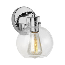 Load image into Gallery viewer, Clara Bath Wall Light in Chrome.
