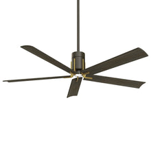 Load image into Gallery viewer, Clean LED Ceiling Fan in Oil Rubbed Bronze.