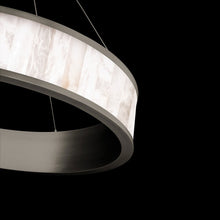Load image into Gallery viewer, Coliseo LED Chandelier in Detail.