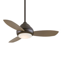 Load image into Gallery viewer, Concept I LED Ceiling Fan in Oil Rubbed Bronze / Taupe/Small.