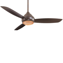 Load image into Gallery viewer, Concept I LED Outdoor Ceiling Fan in Oil Rubbed Bronze / Tinted Opal/Large.