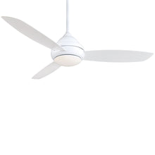 Load image into Gallery viewer, Concept I LED Outdoor Ceiling Fan in White / White Opal/Large.