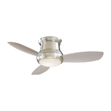 Load image into Gallery viewer, Concept II LED Ceiling Fan in Brushed Nickel/Small.