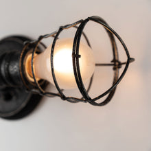 Load image into Gallery viewer, Conduit Double Wall Light in Detail.