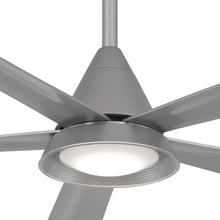 Load image into Gallery viewer, Cone LED Outdoor Ceiling Fan in Detail.