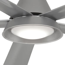 Load image into Gallery viewer, Cone LED Outdoor Ceiling Fan in Detail.
