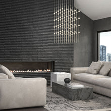 Load image into Gallery viewer, Constellation® Cosmic Cube LED Pendant Light in living room.