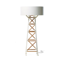 Load image into Gallery viewer, Construction Floor Lamp in White (Medium).