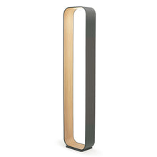 Load image into Gallery viewer, Contour LED Floor Lamp in Graphite/White Oak.