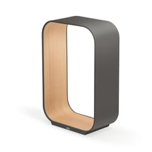 Load image into Gallery viewer, Contour LED Table Lamp in Graphite and Coal.