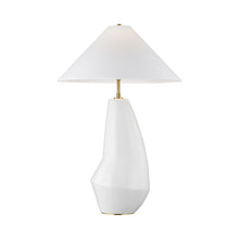 Load image into Gallery viewer, Contour LED Tall Table Lamp in Detail.