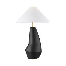 Load image into Gallery viewer, Contour LED Tall Table Lamp in Detail.