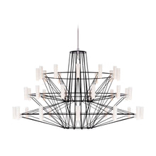 Load image into Gallery viewer, Coppelia LED Chandelier in Black.
