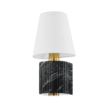 Load image into Gallery viewer, Aden Wall Light in Black.