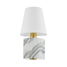 Load image into Gallery viewer, Aden Wall Light in White.