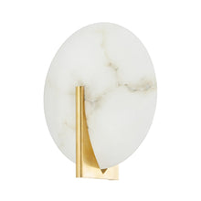 Load image into Gallery viewer, Asteria LED Wall Light in Vintage Brass (1-Light).