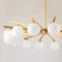 Load image into Gallery viewer, Astra Chandelier in Detail.